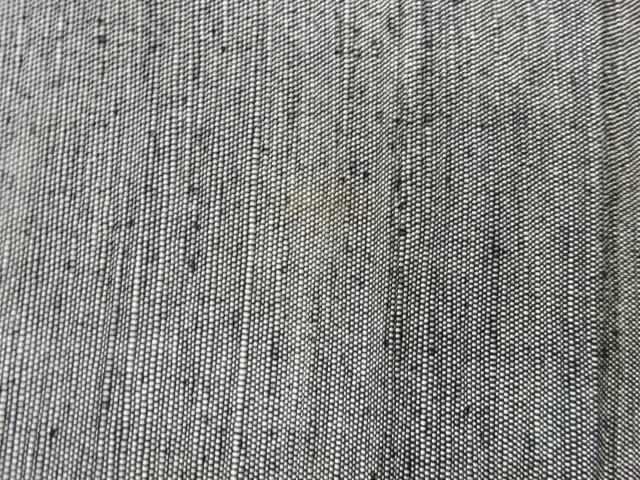  手織り紬薔薇模様織出し名古屋帯